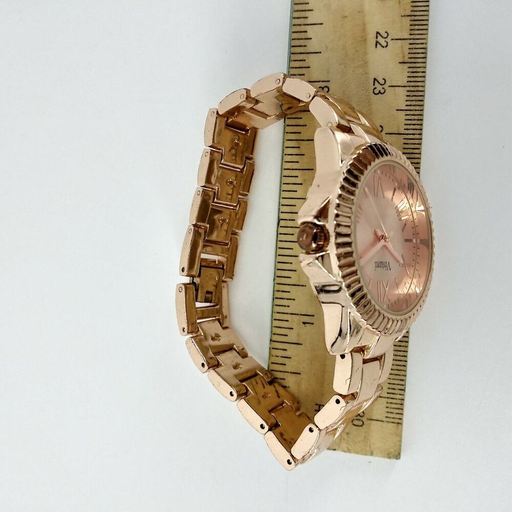 Vivani Accutime Watch Corp Women Wristwatch Metal Bracelet - Picture 4 of 10